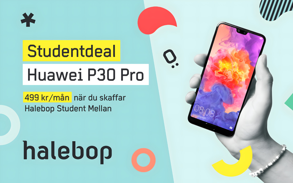 Halebop product screen on mobile — bundle and pricing detail