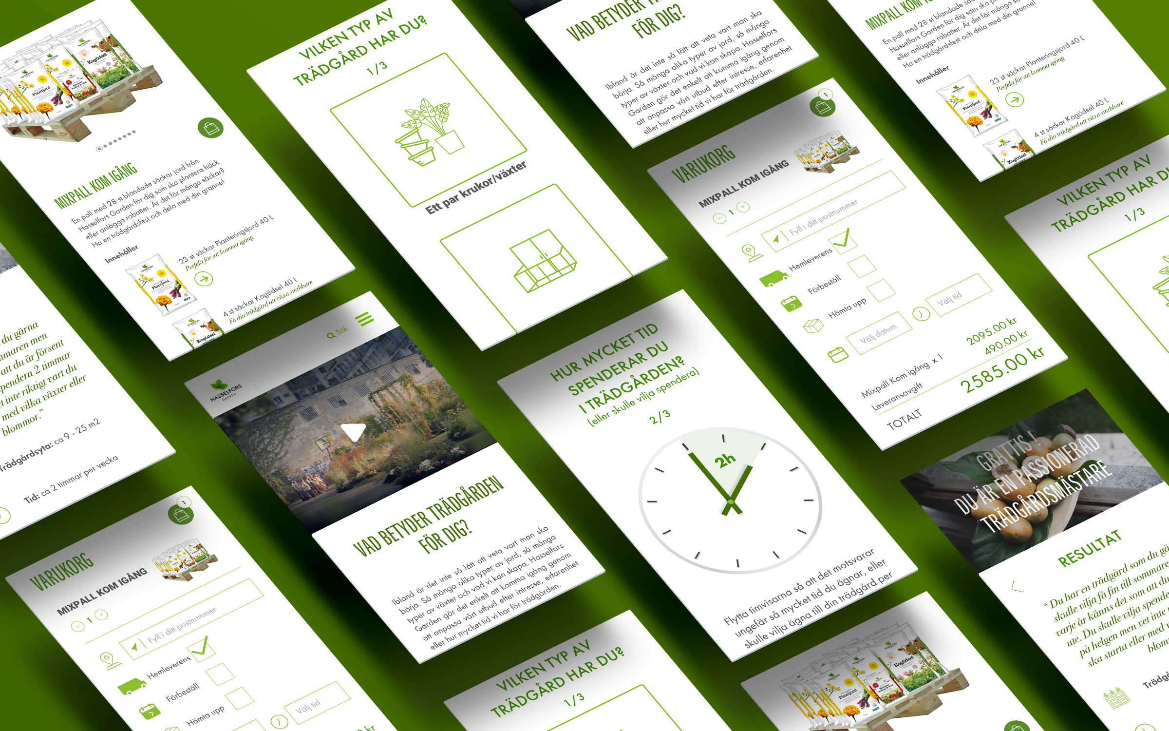 Hasselfors Garden webshop — product range and campaign page