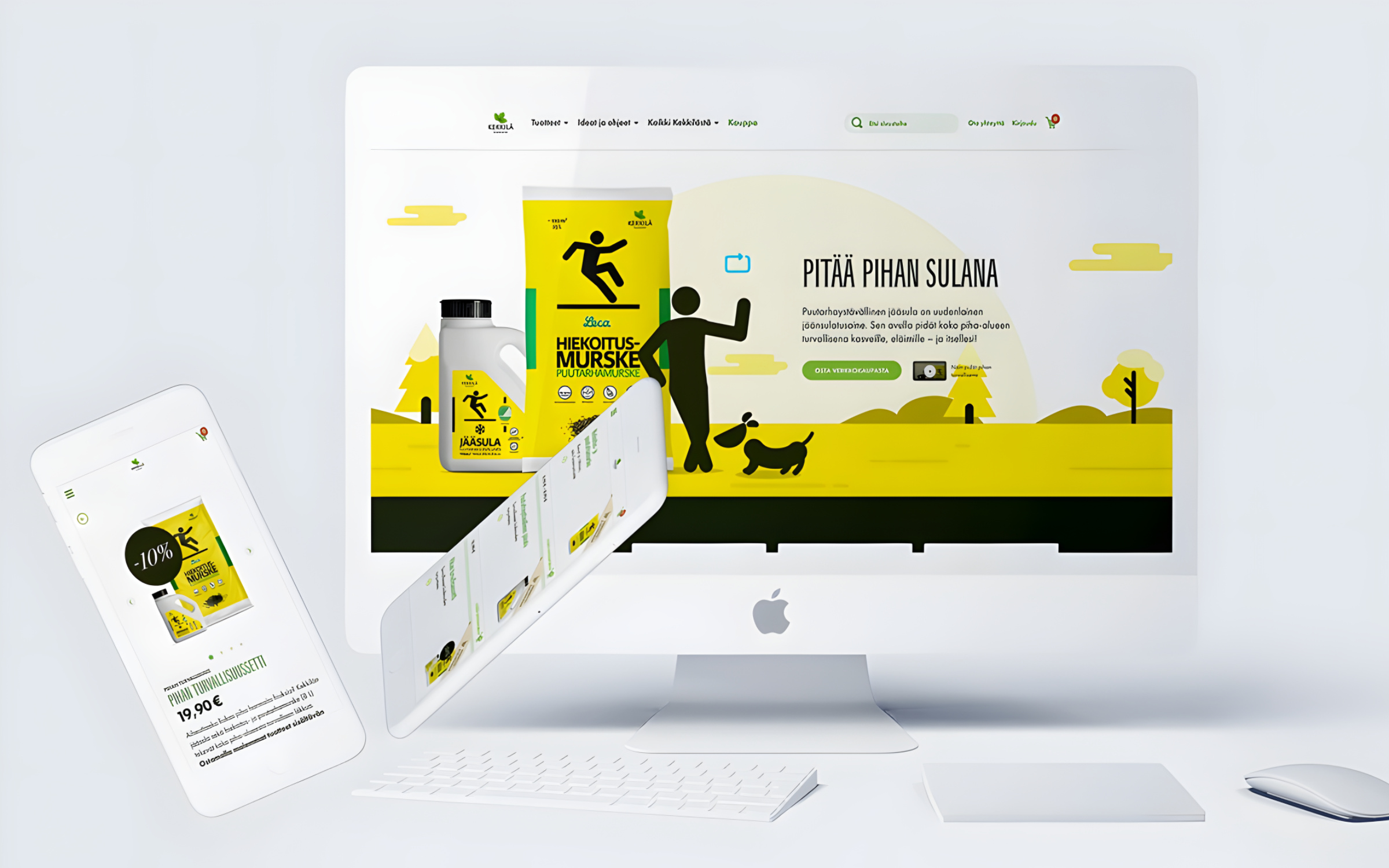 Kekkilä webshop — campaign and seasonal landing page