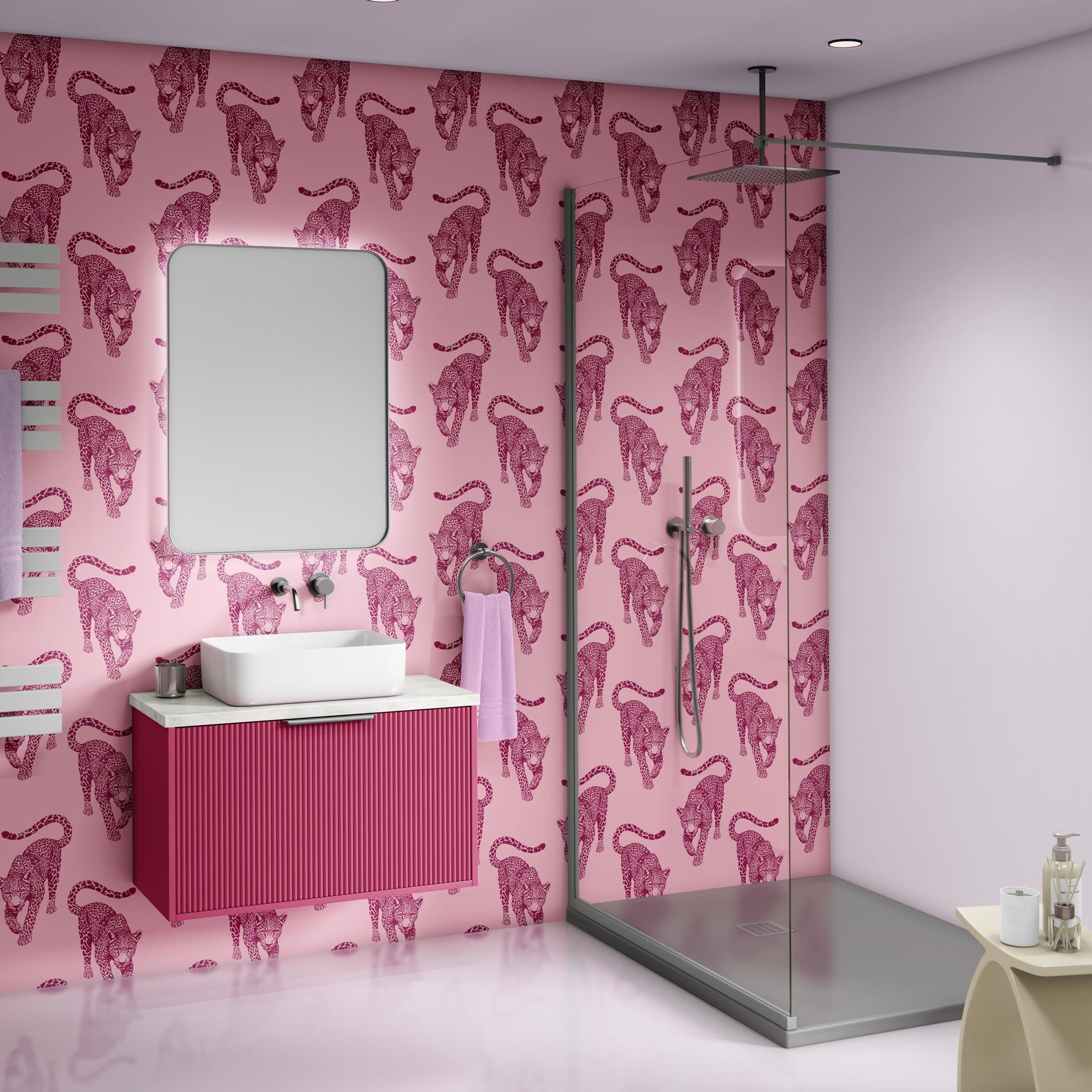 Jungle March — Cherry Pink