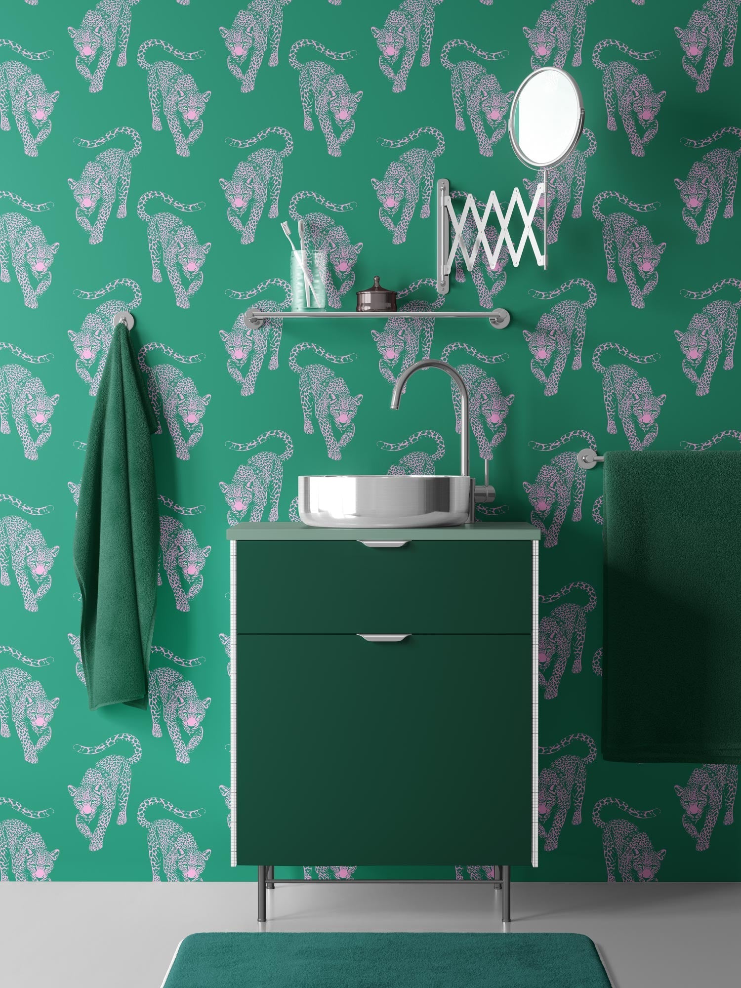 Jungle March — Electric Orchid